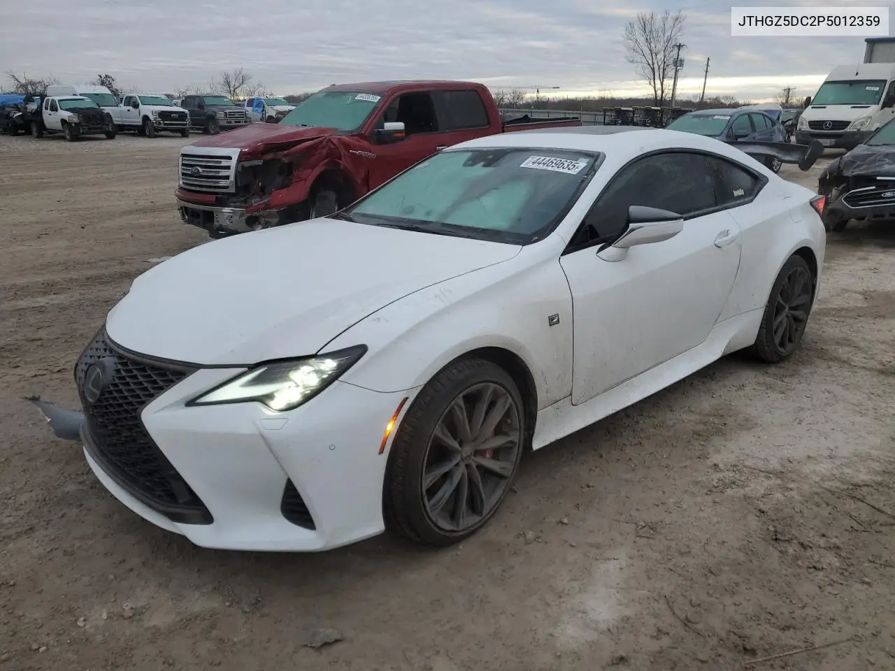 2023 Lexus Rc 350 Base VIN: JTHGZ5DC2P5012359 Lot: 44469635