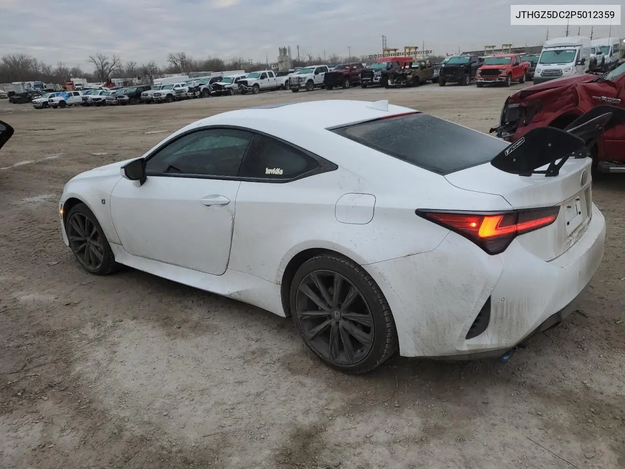 2023 Lexus Rc 350 Base VIN: JTHGZ5DC2P5012359 Lot: 44469635
