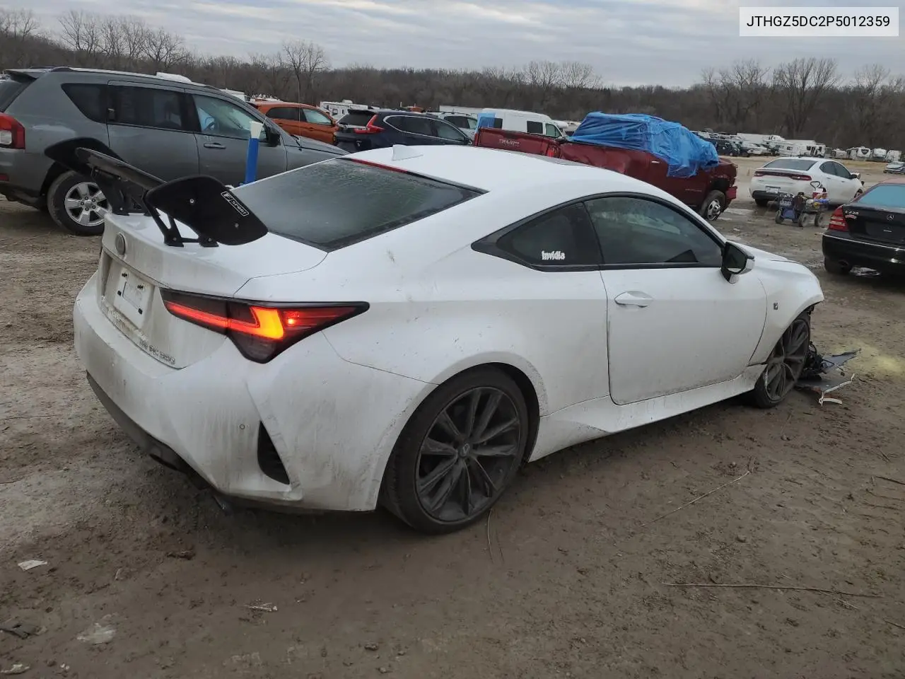 2023 Lexus Rc 350 Base VIN: JTHGZ5DC2P5012359 Lot: 44469635