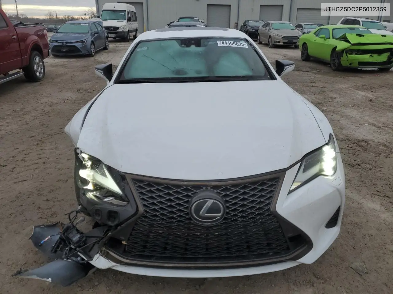 2023 Lexus Rc 350 Base VIN: JTHGZ5DC2P5012359 Lot: 44469635