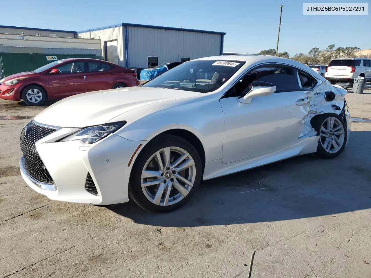 2023 Lexus Rc 350 Base VIN: JTHDZ5BC6P5027291 Lot: 46280645