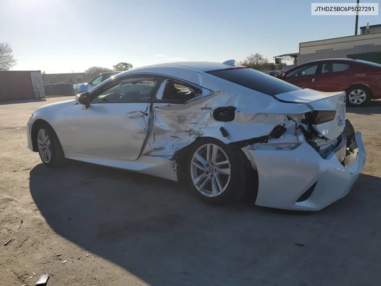 2023 Lexus Rc 350 Base VIN: JTHDZ5BC6P5027291 Lot: 46280645
