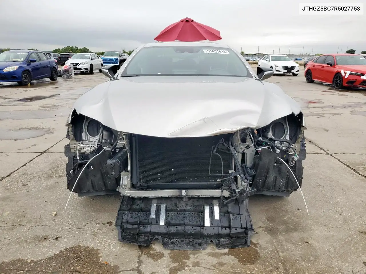 2024 Lexus Rc 350 Base VIN: JTHGZ5BC7R5027753 Lot: 51481615