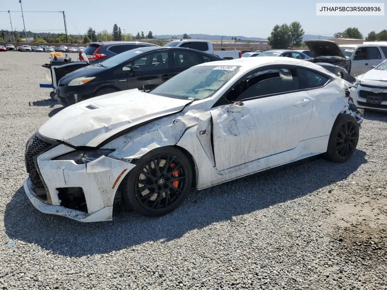 2024 Lexus Rc-F Base VIN: JTHAP5BC3R5008936 Lot: 60244375