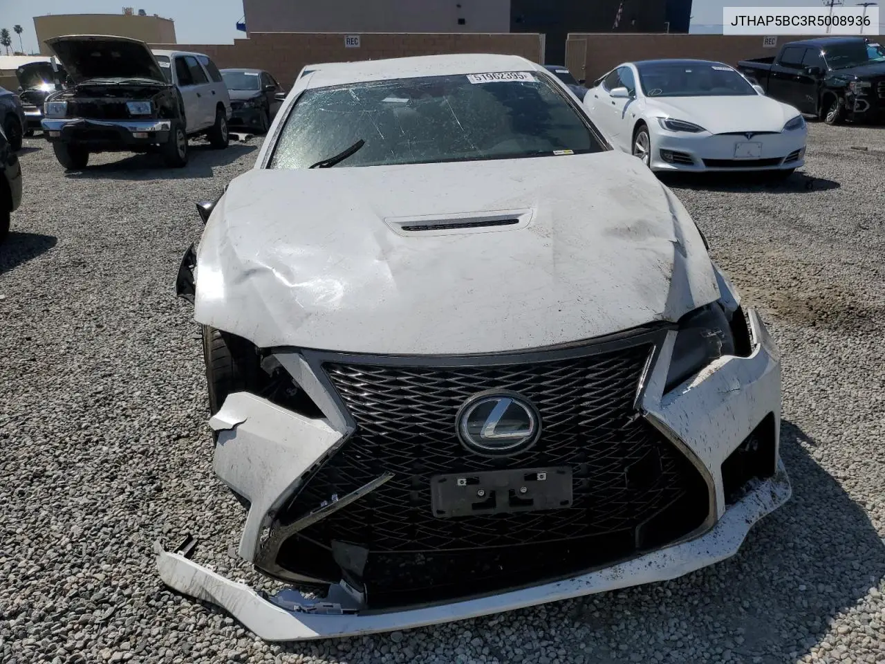 2024 Lexus Rc-F Base VIN: JTHAP5BC3R5008936 Lot: 60244375