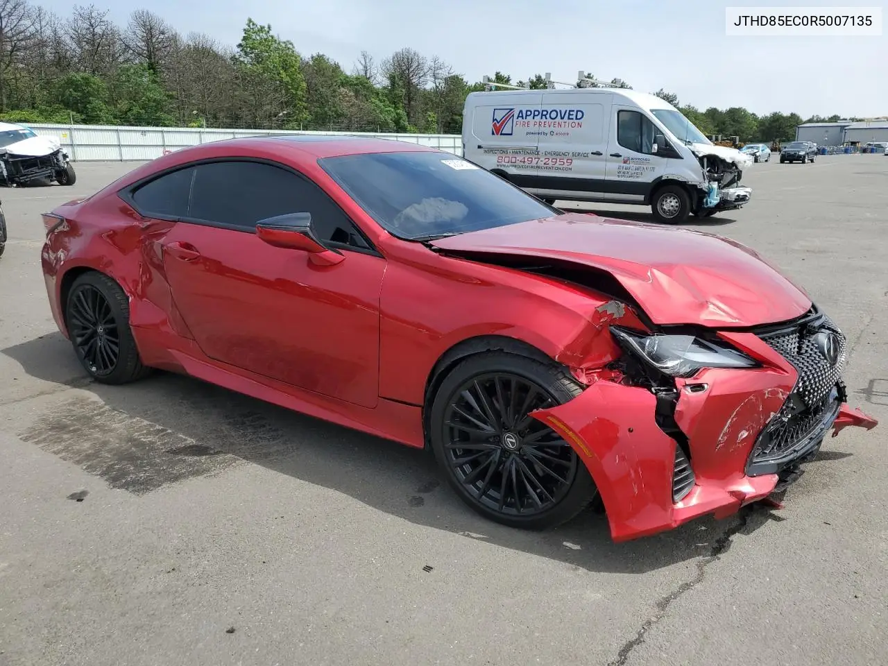 2024 Lexus Rc 300 Base VIN: JTHD85EC0R5007135 Lot: 60804515