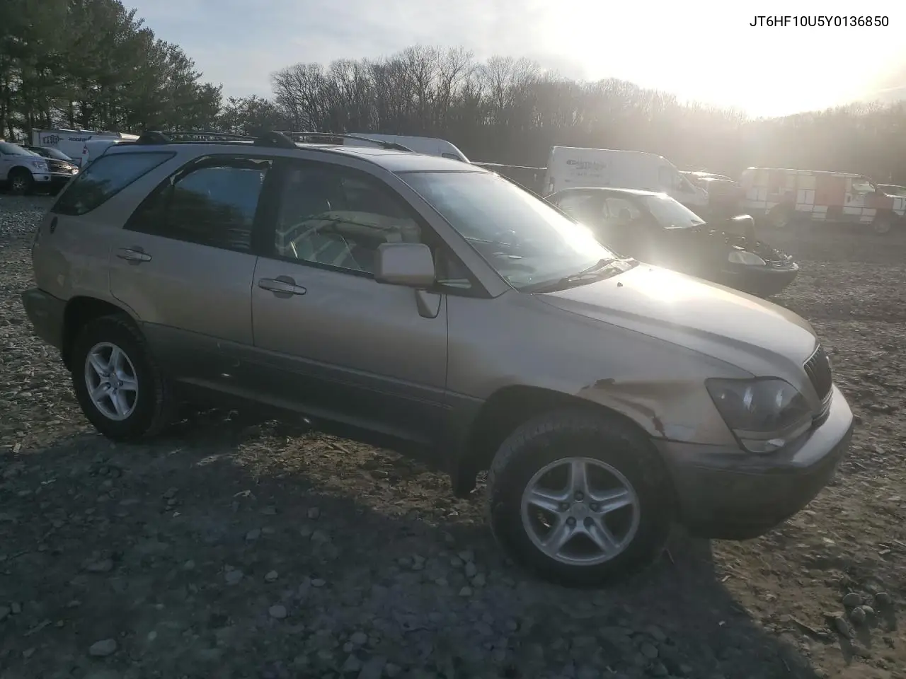 2000 Lexus Rx 300 VIN: JT6HF10U5Y0136850 Lot: 47030675