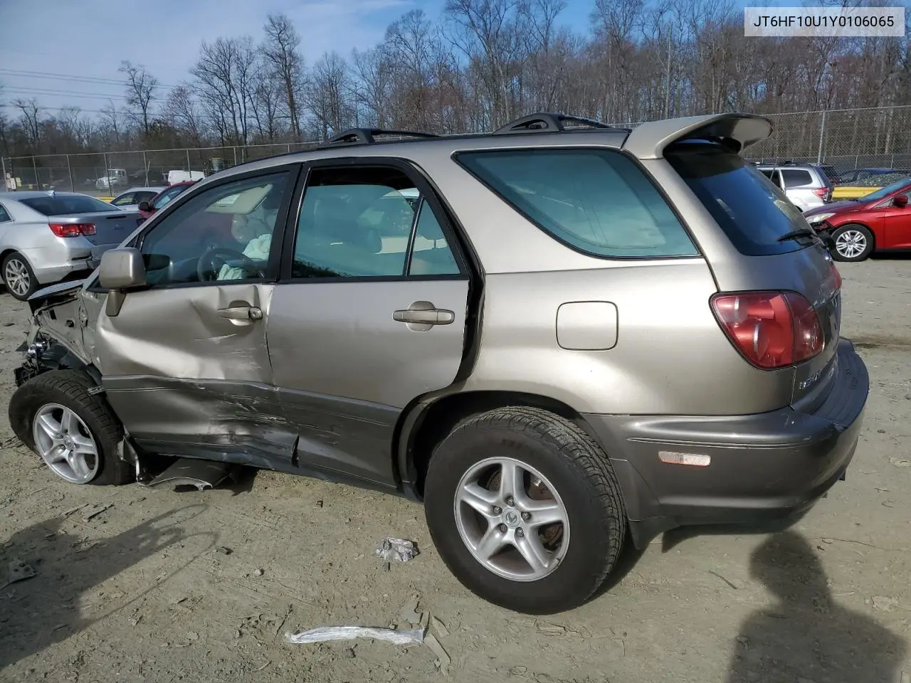 2000 Lexus Rx 300 VIN: JT6HF10U1Y0106065 Lot: 48053525