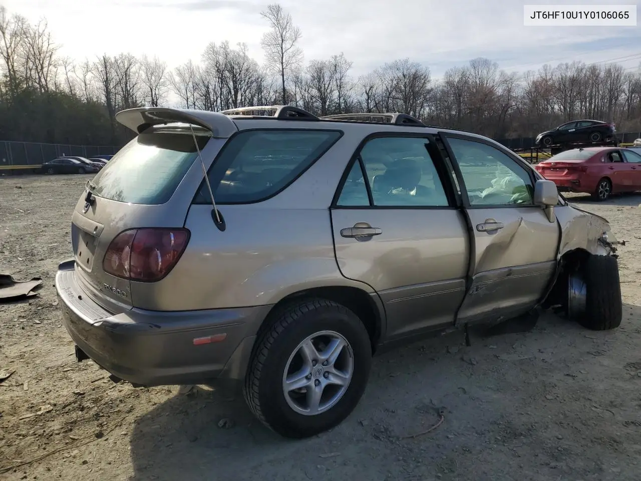 2000 Lexus Rx 300 VIN: JT6HF10U1Y0106065 Lot: 48053525