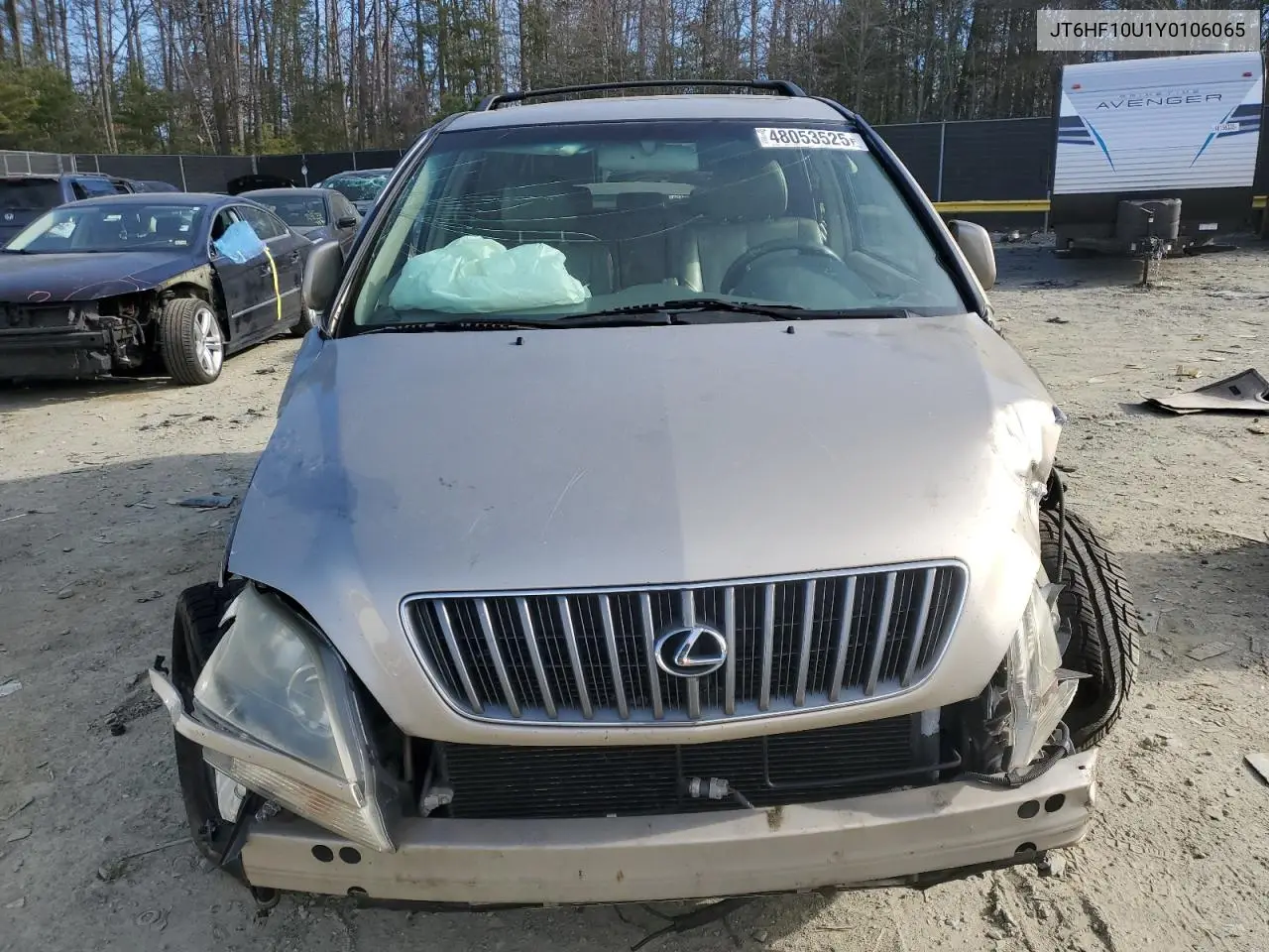 2000 Lexus Rx 300 VIN: JT6HF10U1Y0106065 Lot: 48053525