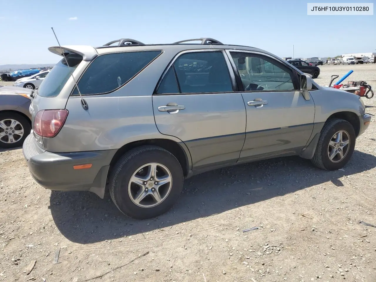 2000 Lexus Rx 300 VIN: JT6HF10U3Y0110280 Lot: 55347015
