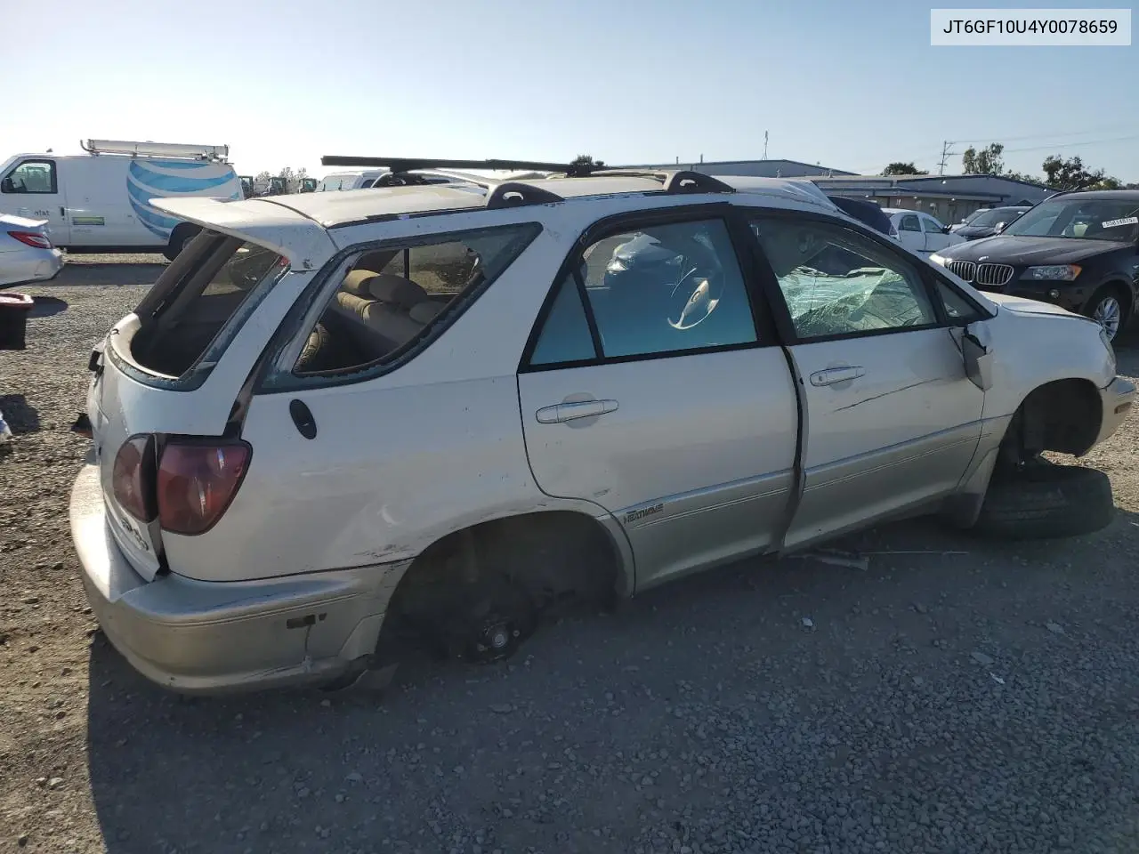 2000 Lexus Rx 300 VIN: JT6GF10U4Y0078659 Lot: 56225645