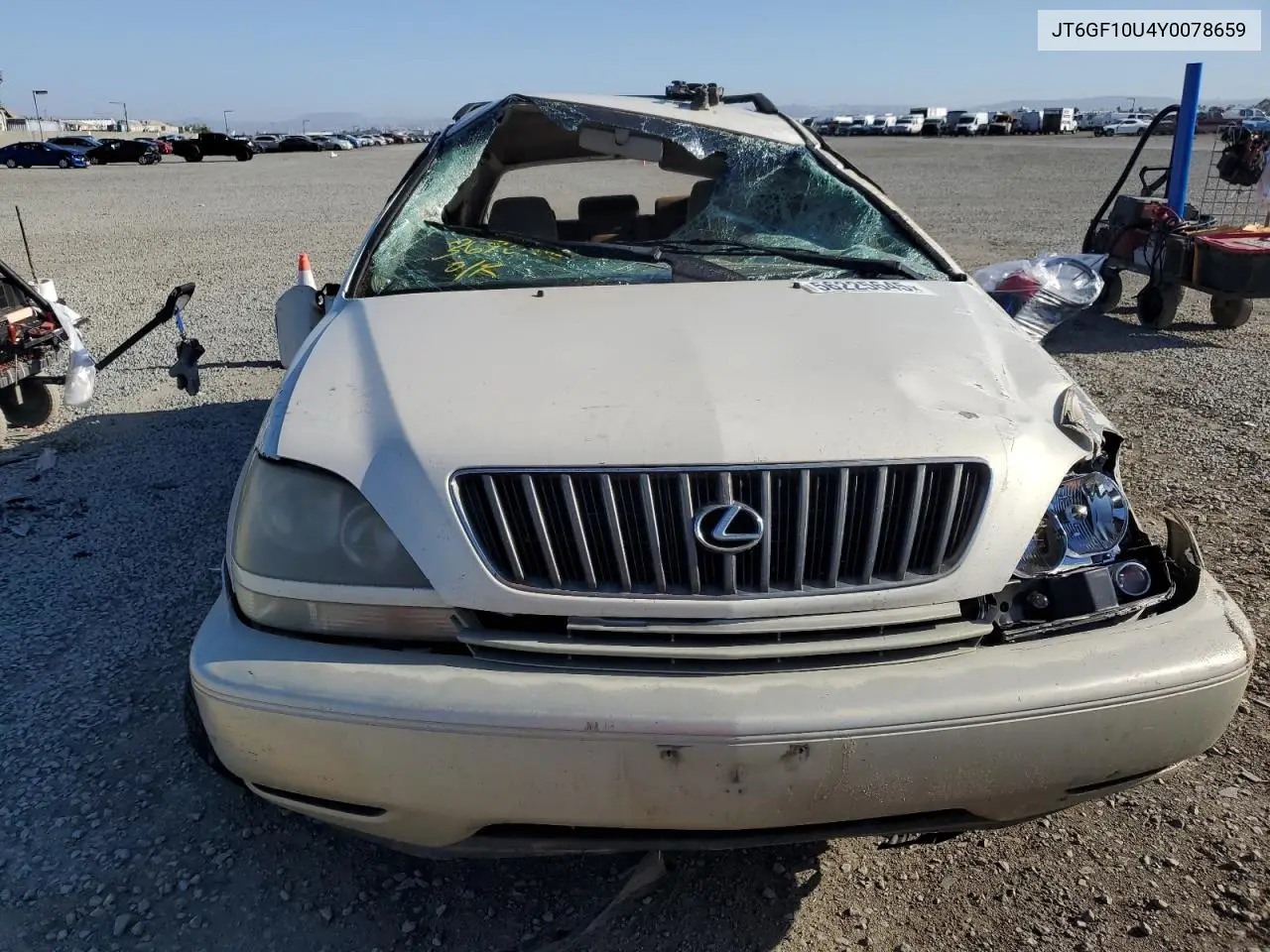 2000 Lexus Rx 300 VIN: JT6GF10U4Y0078659 Lot: 56225645