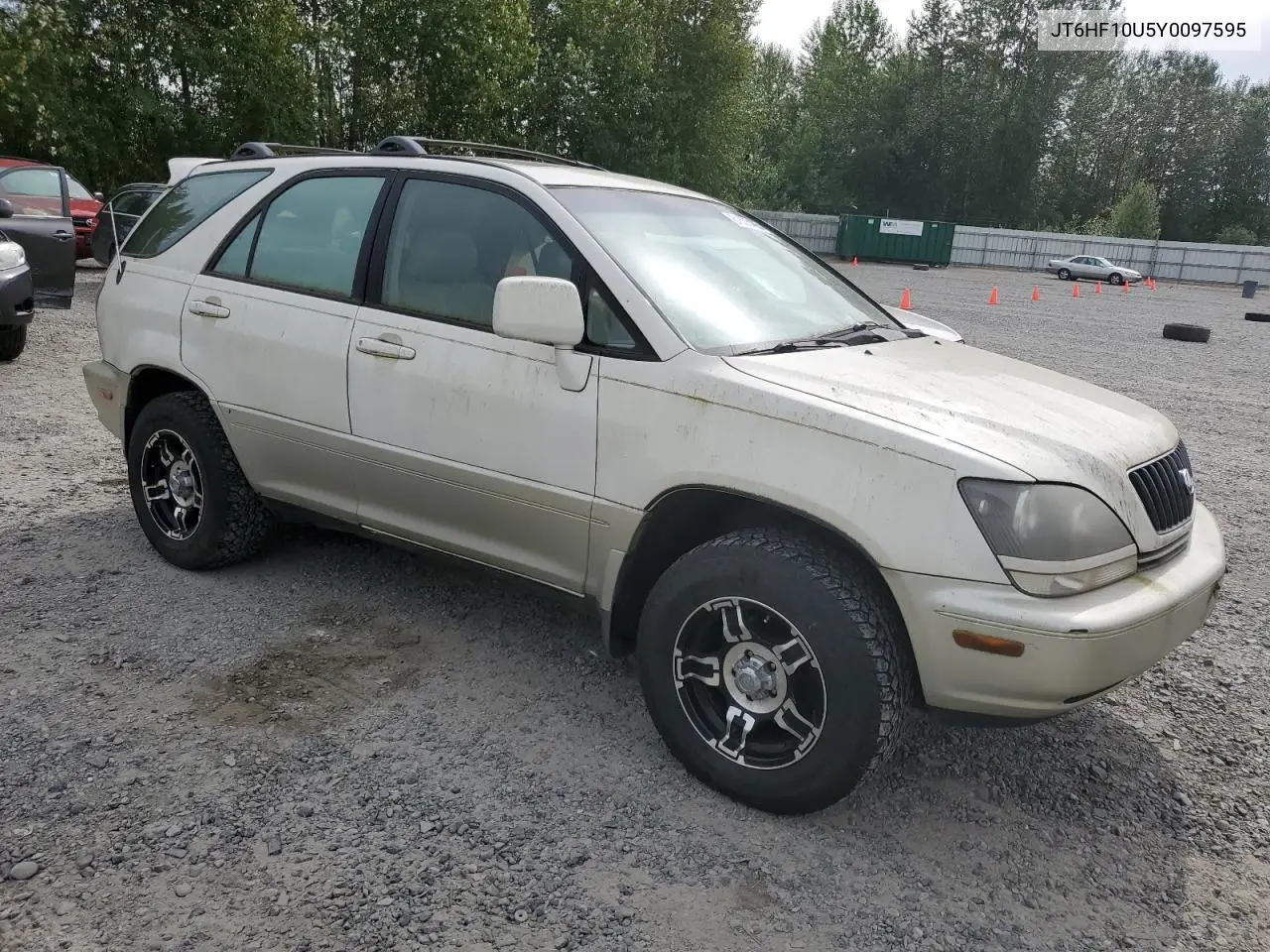 2000 Lexus Rx 300 VIN: JT6HF10U5Y0097595 Lot: 61505465
