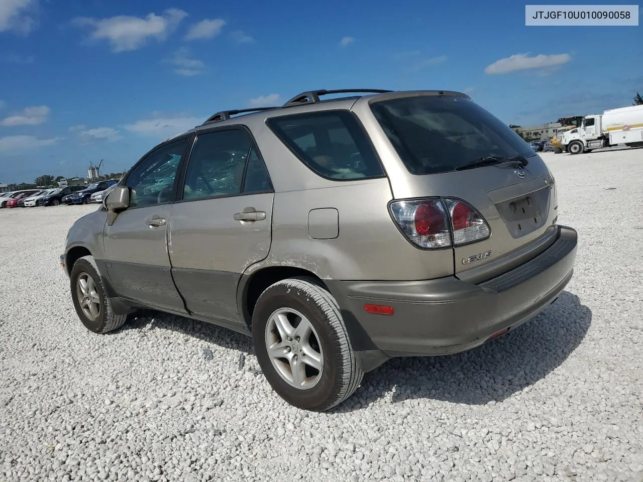2001 Lexus Rx 300 VIN: JTJGF10U010090058 Lot: 43228535