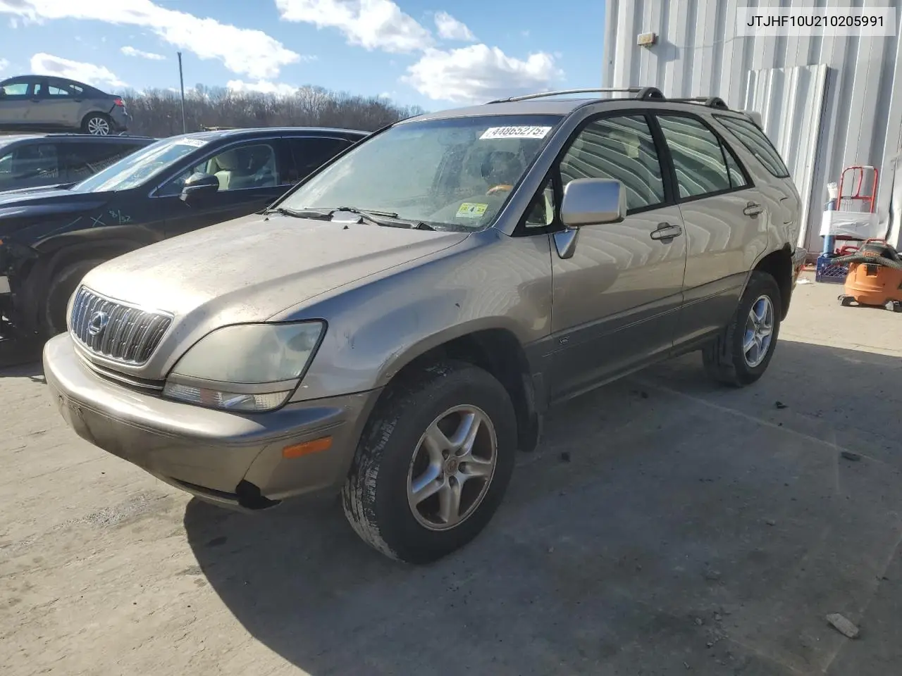 2001 Lexus Rx 300 VIN: JTJHF10U210205991 Lot: 44865275