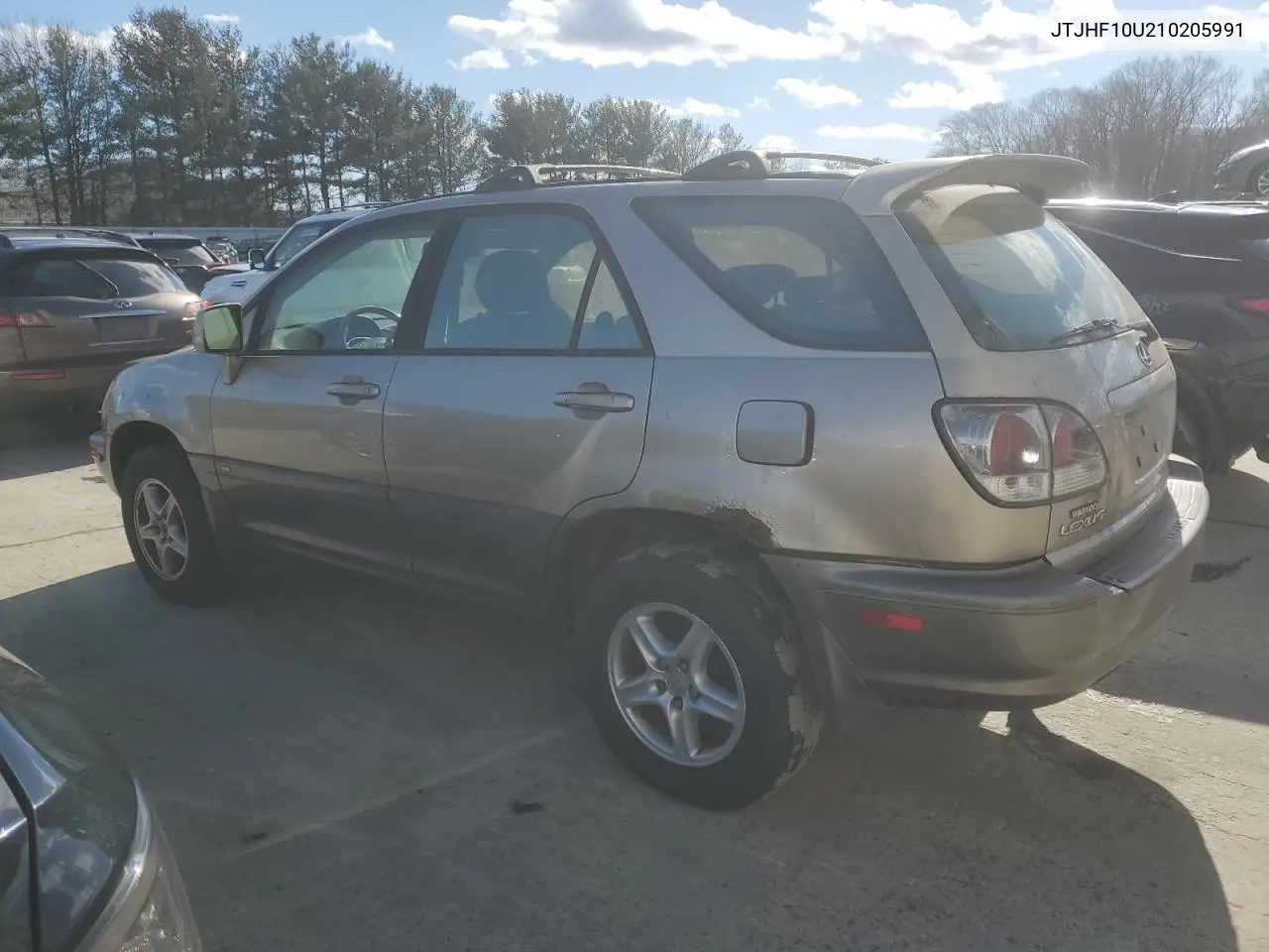 2001 Lexus Rx 300 VIN: JTJHF10U210205991 Lot: 44865275