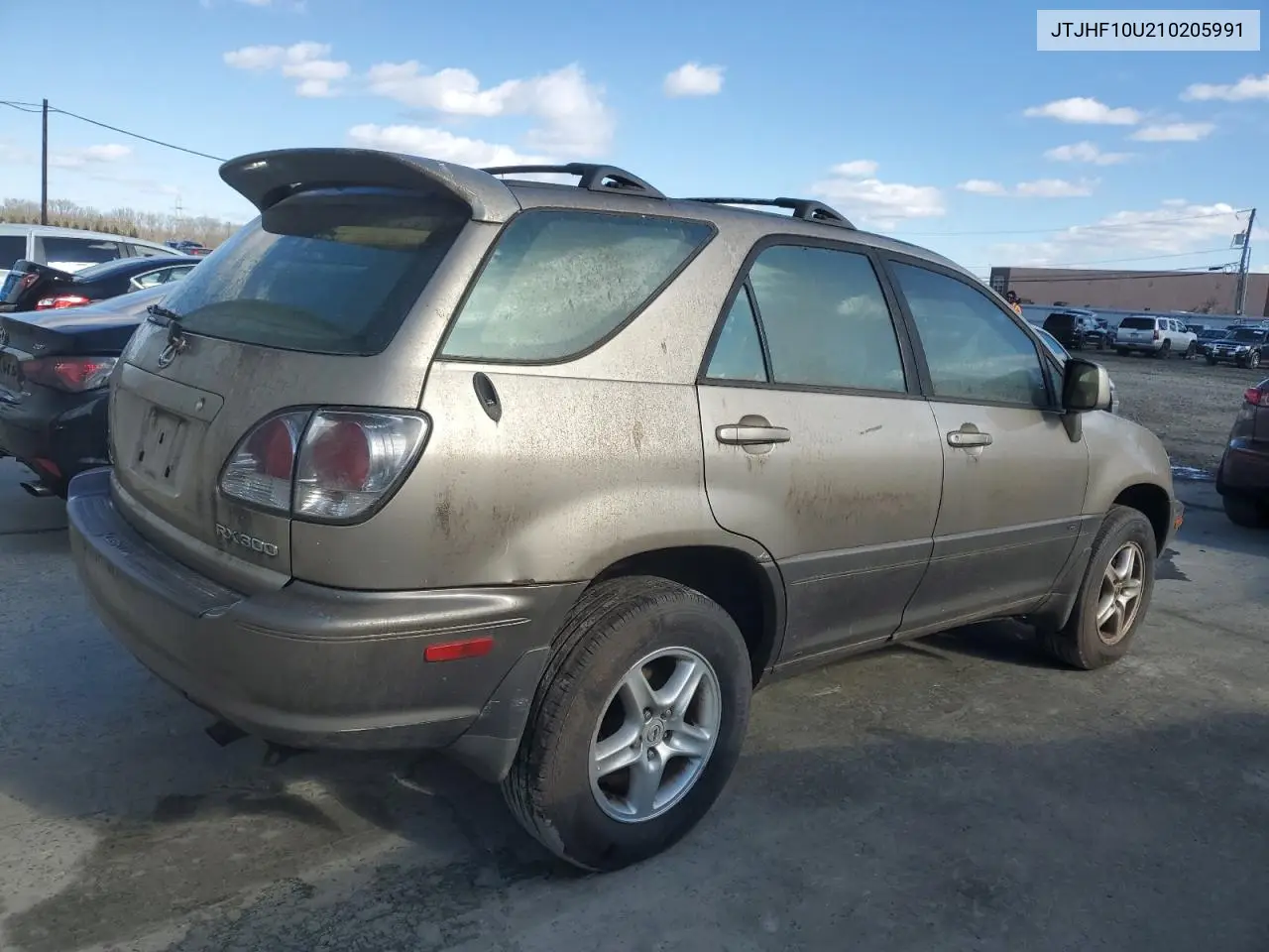 2001 Lexus Rx 300 VIN: JTJHF10U210205991 Lot: 44865275