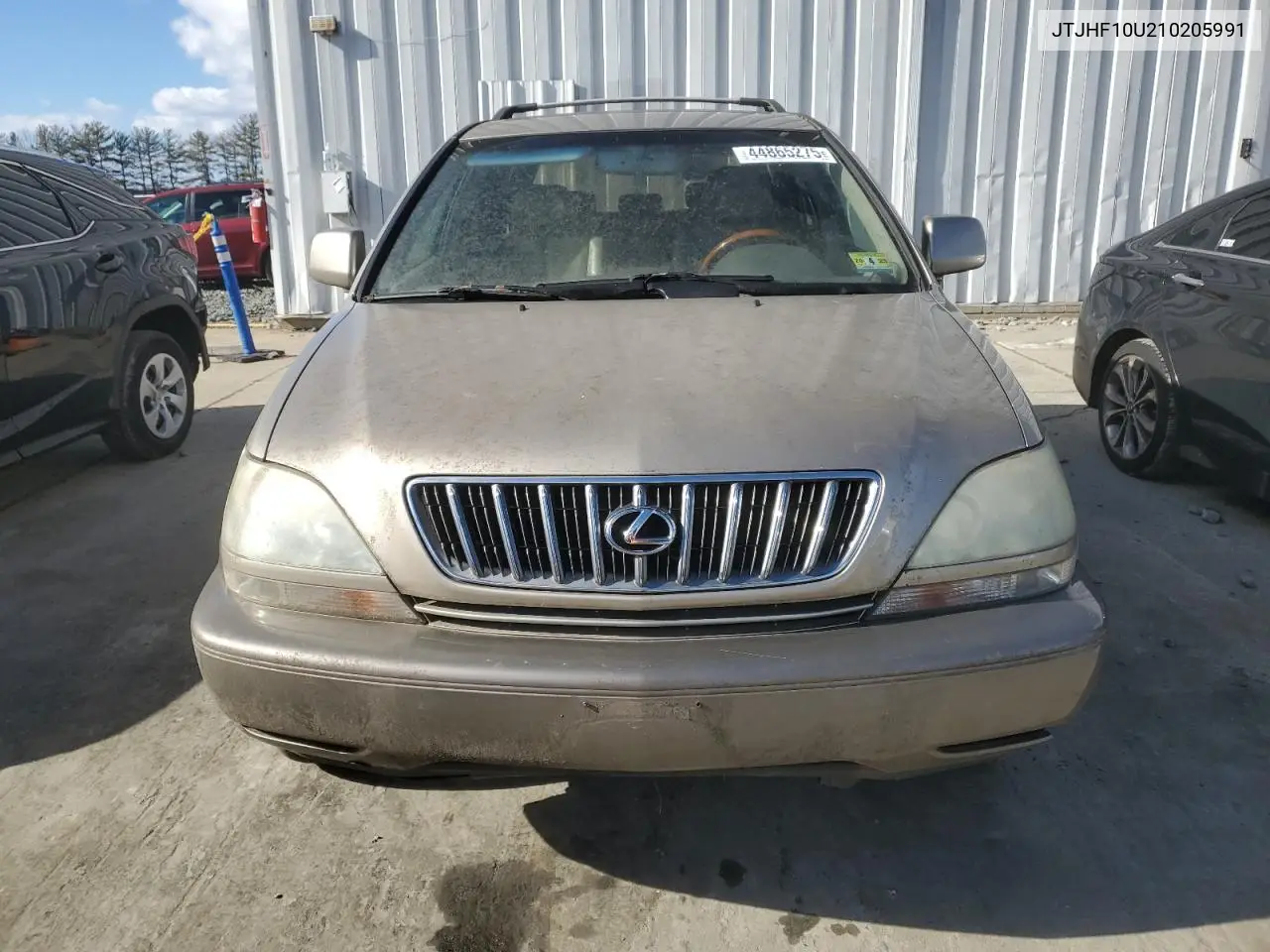 2001 Lexus Rx 300 VIN: JTJHF10U210205991 Lot: 44865275