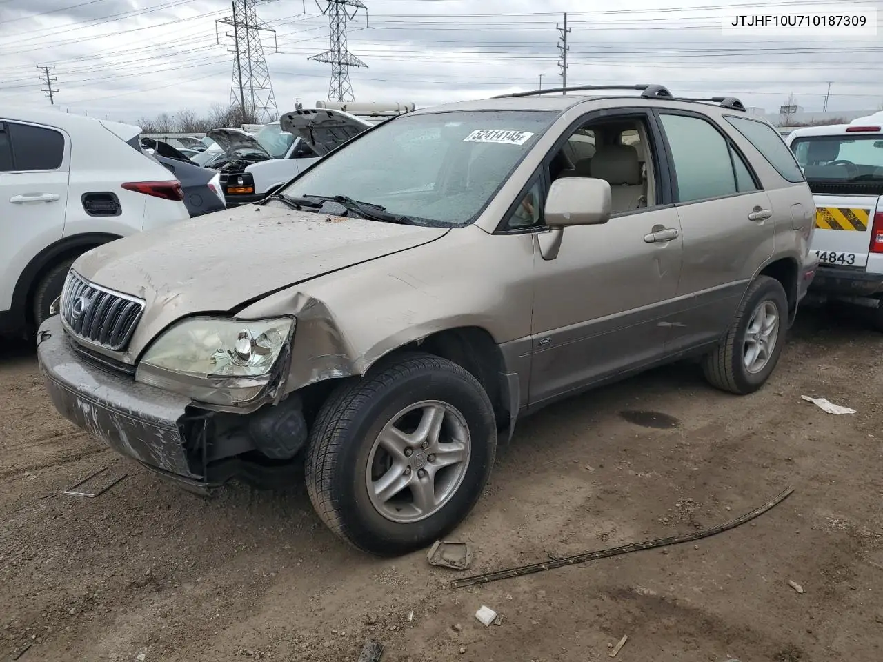 2001 Lexus Rx 300 VIN: JTJHF10U710187309 Lot: 52414145