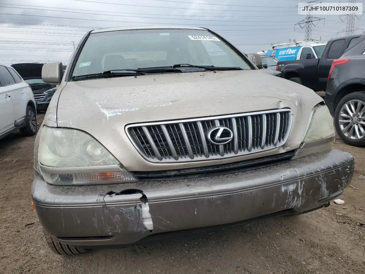 2001 Lexus Rx 300 VIN: JTJHF10U710187309 Lot: 52414145