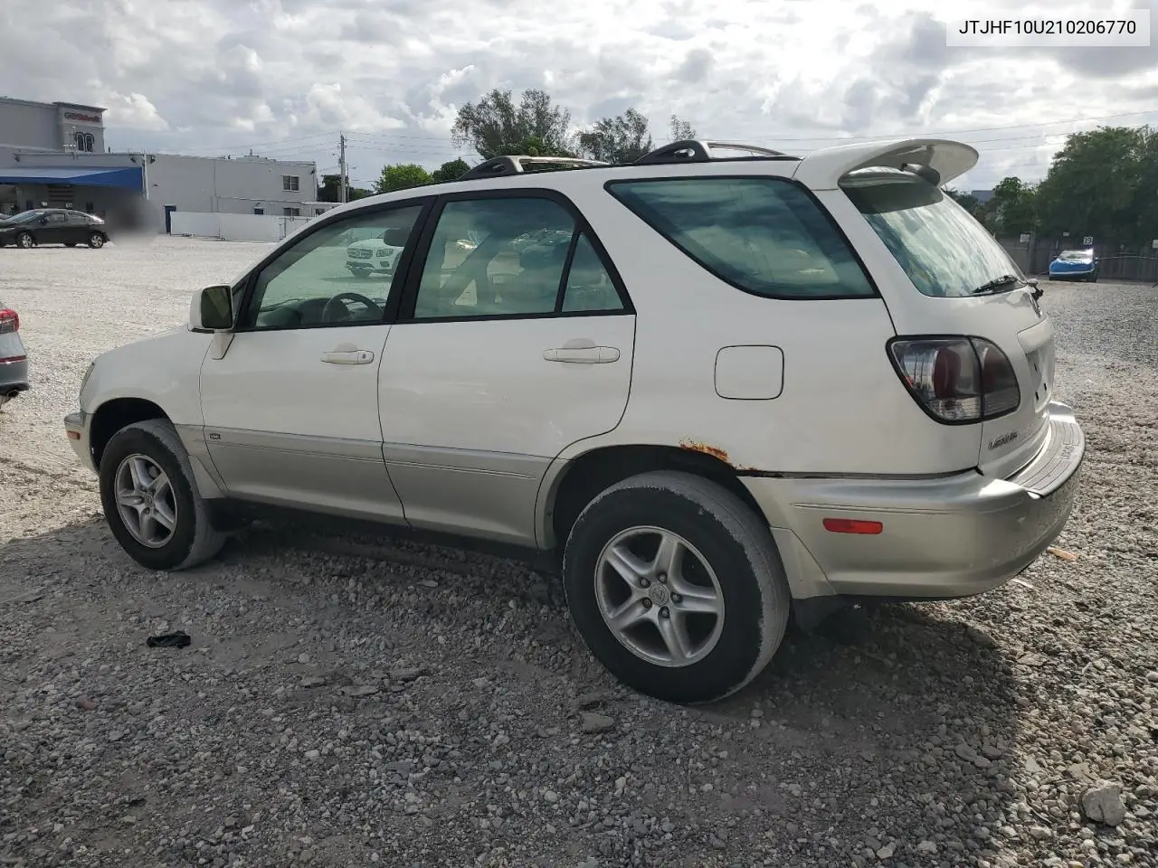 2001 Lexus Rx 300 VIN: JTJHF10U210206770 Lot: 55502095