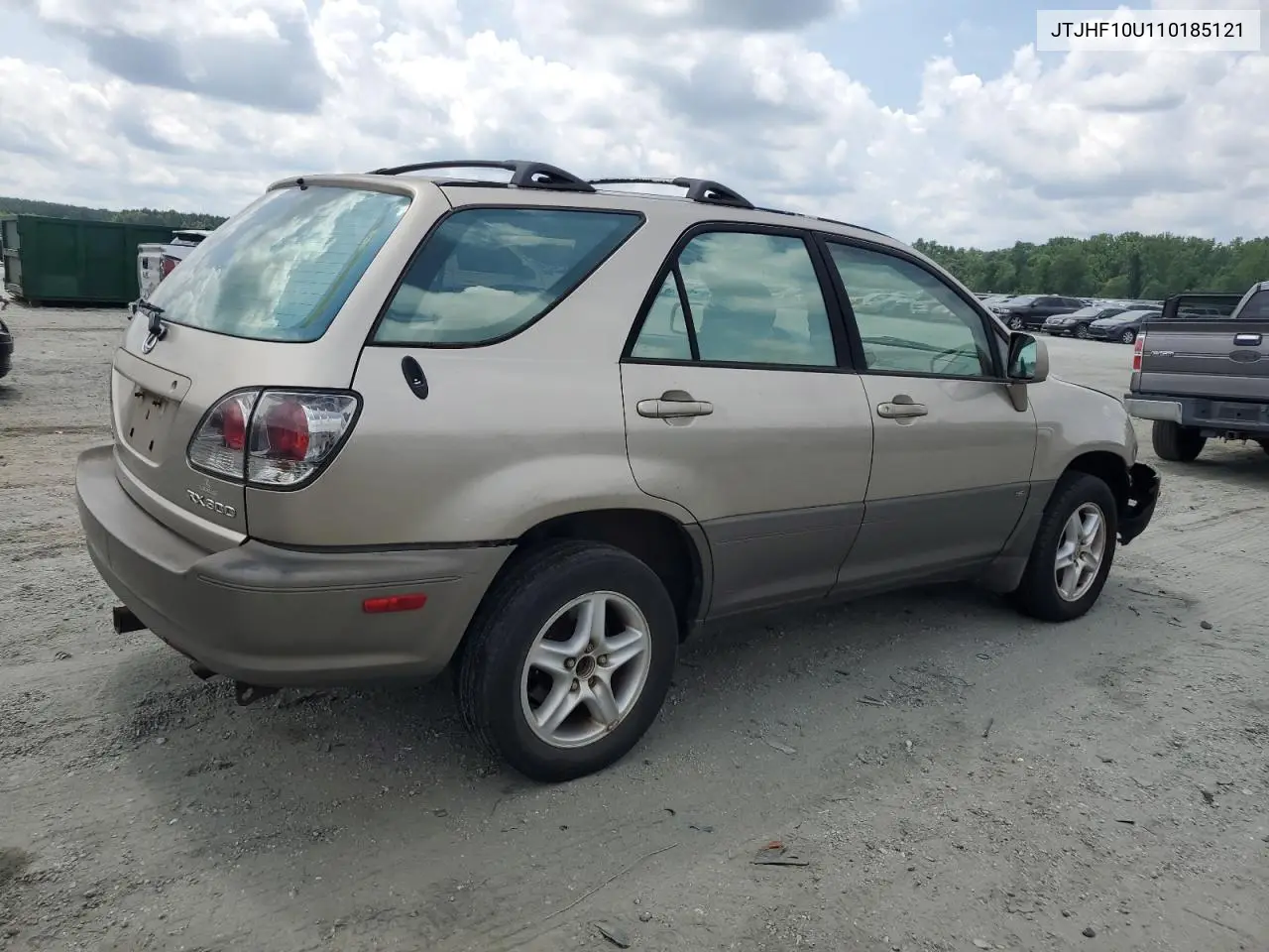 2001 Lexus Rx 300 VIN: JTJHF10U110185121 Lot: 60906945