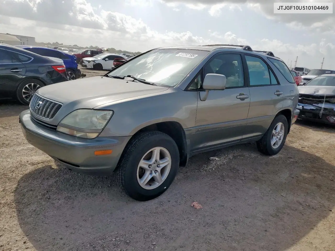 2001 Lexus Rx 300 VIN: JTJGF10U510104469 Lot: 61255195