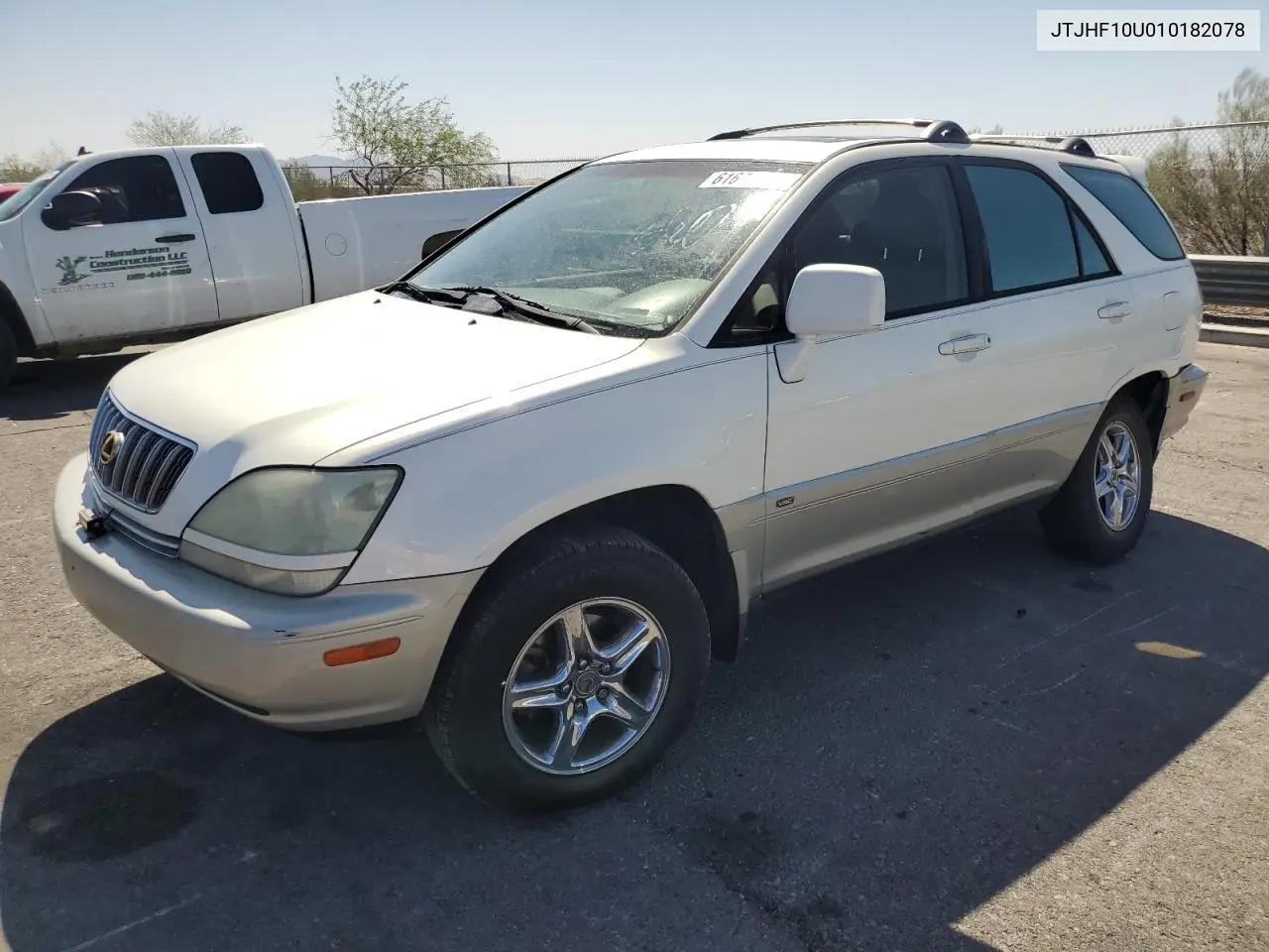 2001 Lexus Rx 300 VIN: JTJHF10U010182078 Lot: 61676755