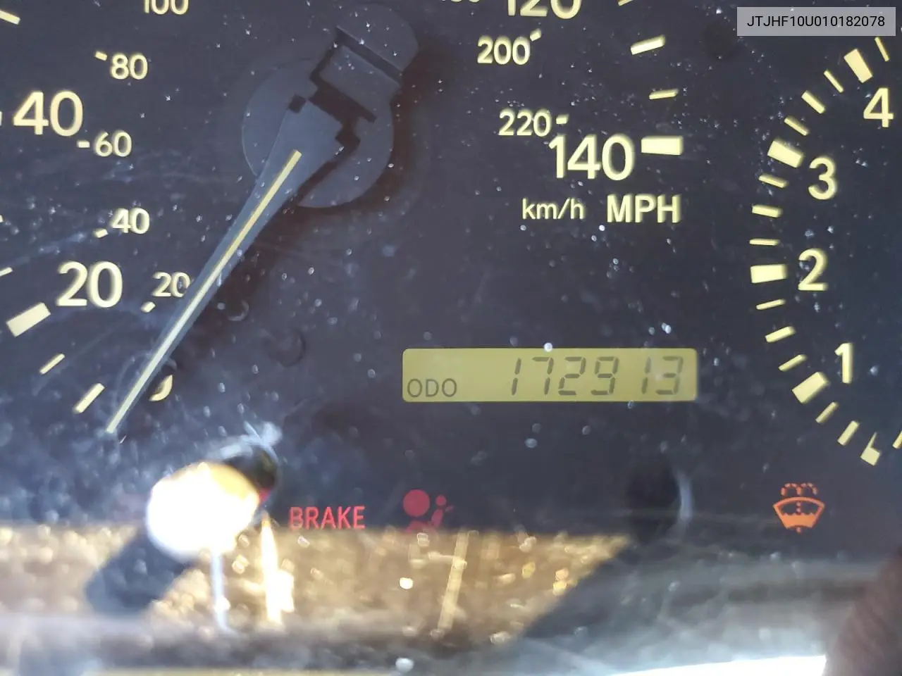 2001 Lexus Rx 300 VIN: JTJHF10U010182078 Lot: 61676755