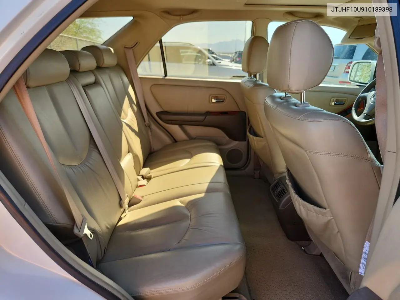 2001 Lexus Rx 300 VIN: JTJHF10U910189398 Lot: 61866945
