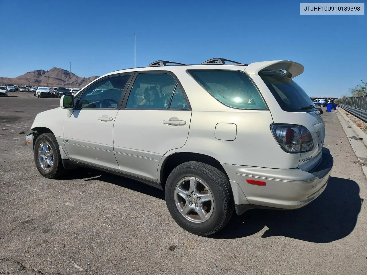 2001 Lexus Rx 300 VIN: JTJHF10U910189398 Lot: 61866945