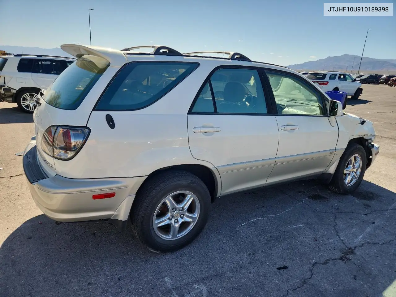 2001 Lexus Rx 300 VIN: JTJHF10U910189398 Lot: 61866945