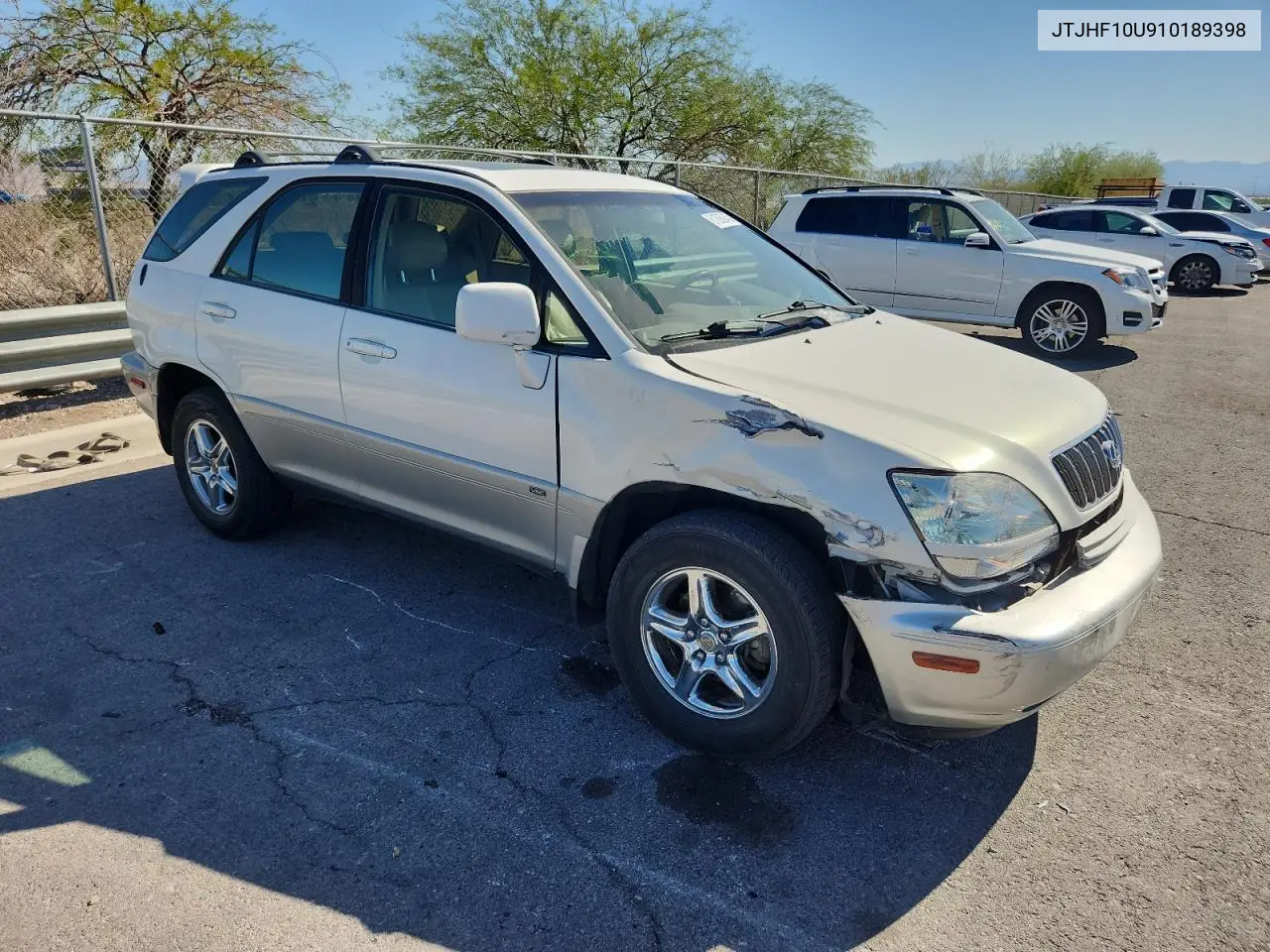 2001 Lexus Rx 300 VIN: JTJHF10U910189398 Lot: 61866945