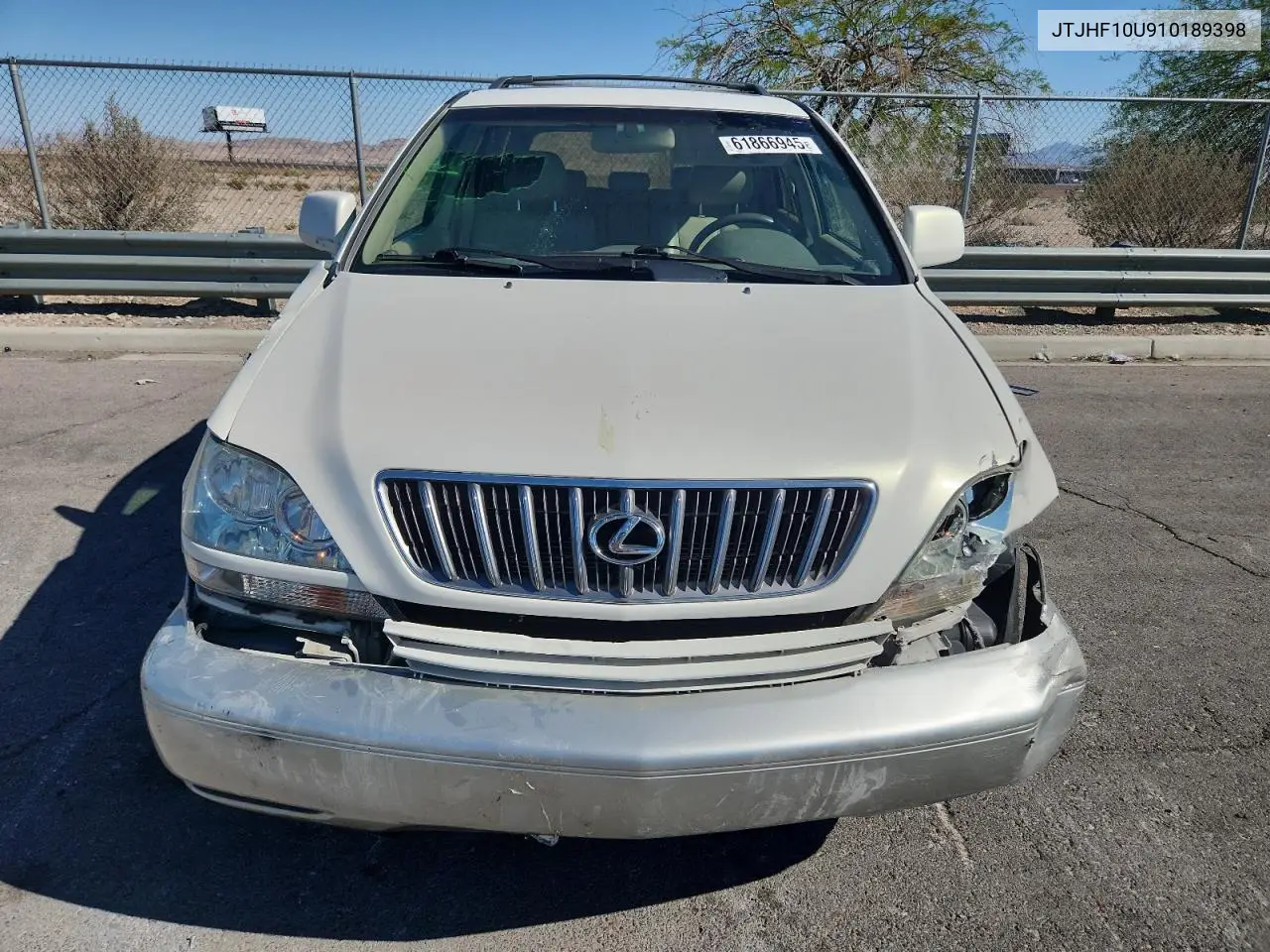 2001 Lexus Rx 300 VIN: JTJHF10U910189398 Lot: 61866945