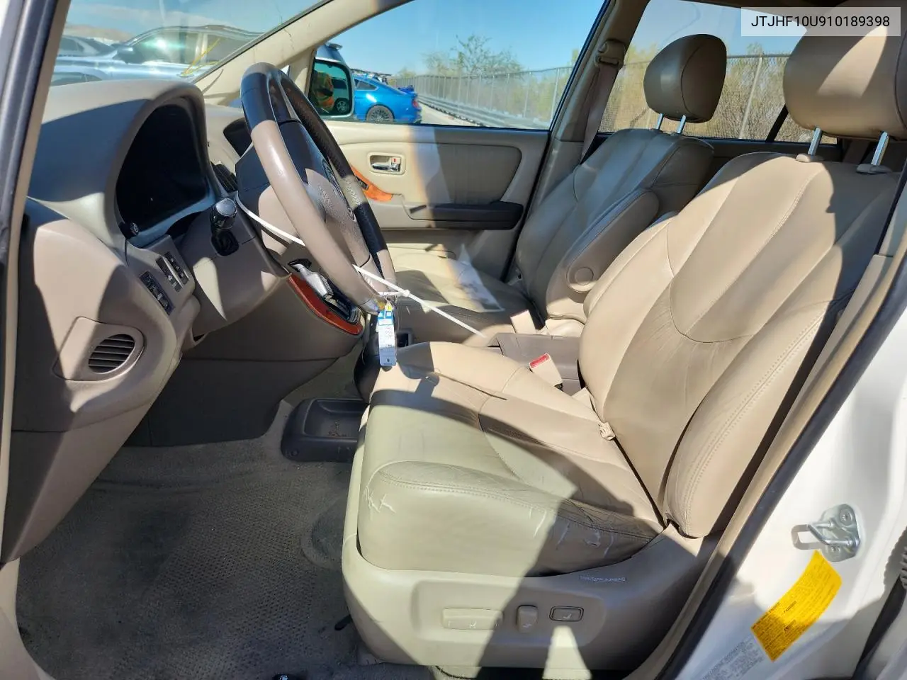 2001 Lexus Rx 300 VIN: JTJHF10U910189398 Lot: 61866945