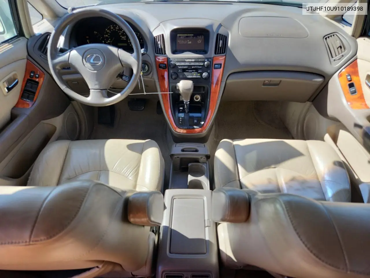 2001 Lexus Rx 300 VIN: JTJHF10U910189398 Lot: 61866945