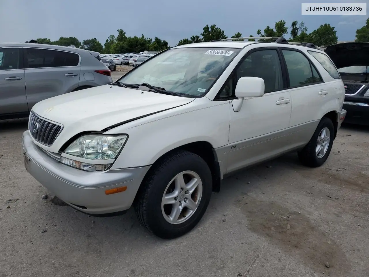2001 Lexus Rx 300 VIN: JTJHF10U610183736 Lot: 62668605