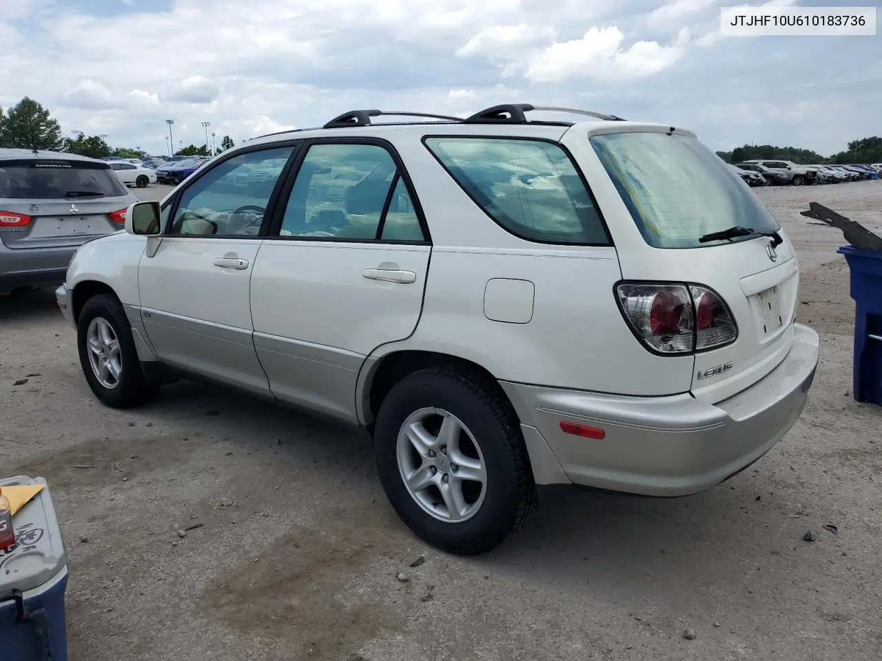 2001 Lexus Rx 300 VIN: JTJHF10U610183736 Lot: 62668605