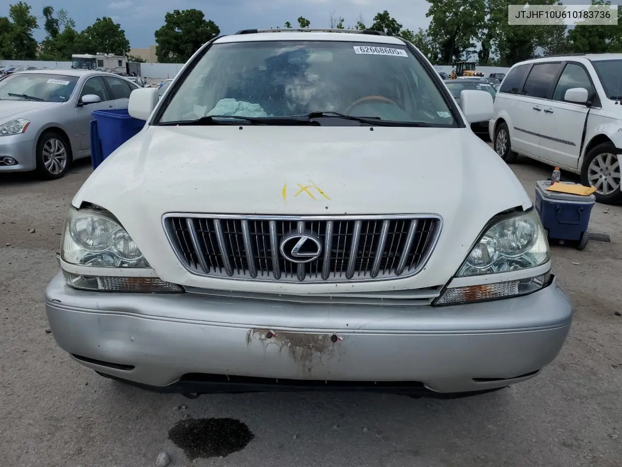 2001 Lexus Rx 300 VIN: JTJHF10U610183736 Lot: 62668605