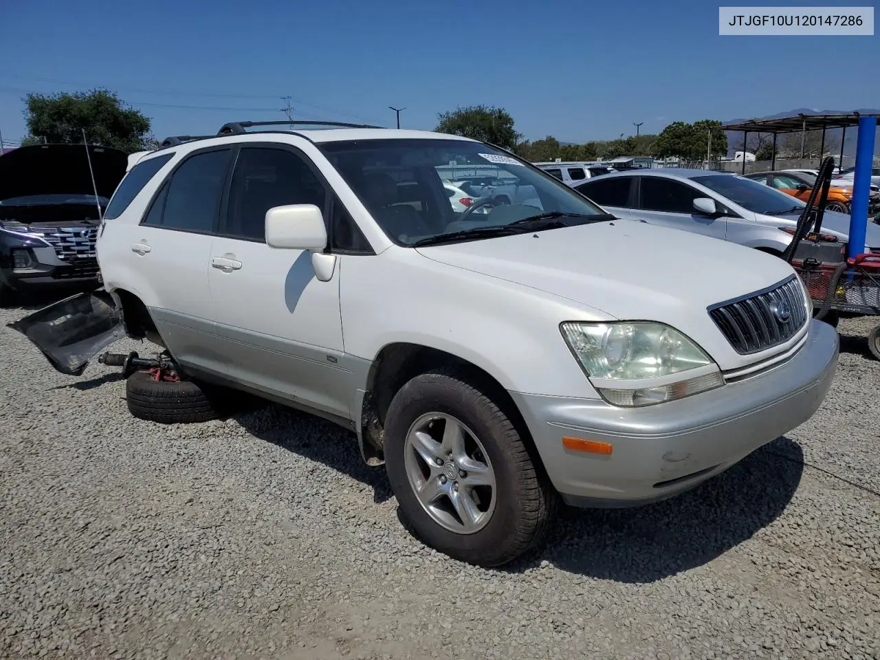 2002 Lexus Rx 300 VIN: JTJGF10U120147286 Lot: 52930595