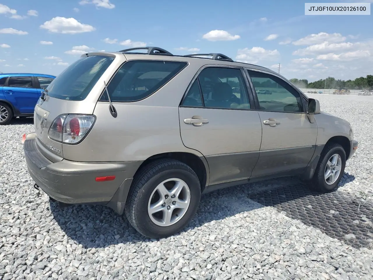 2002 Lexus Rx 300 VIN: JTJGF10UX20126100 Lot: 55652345
