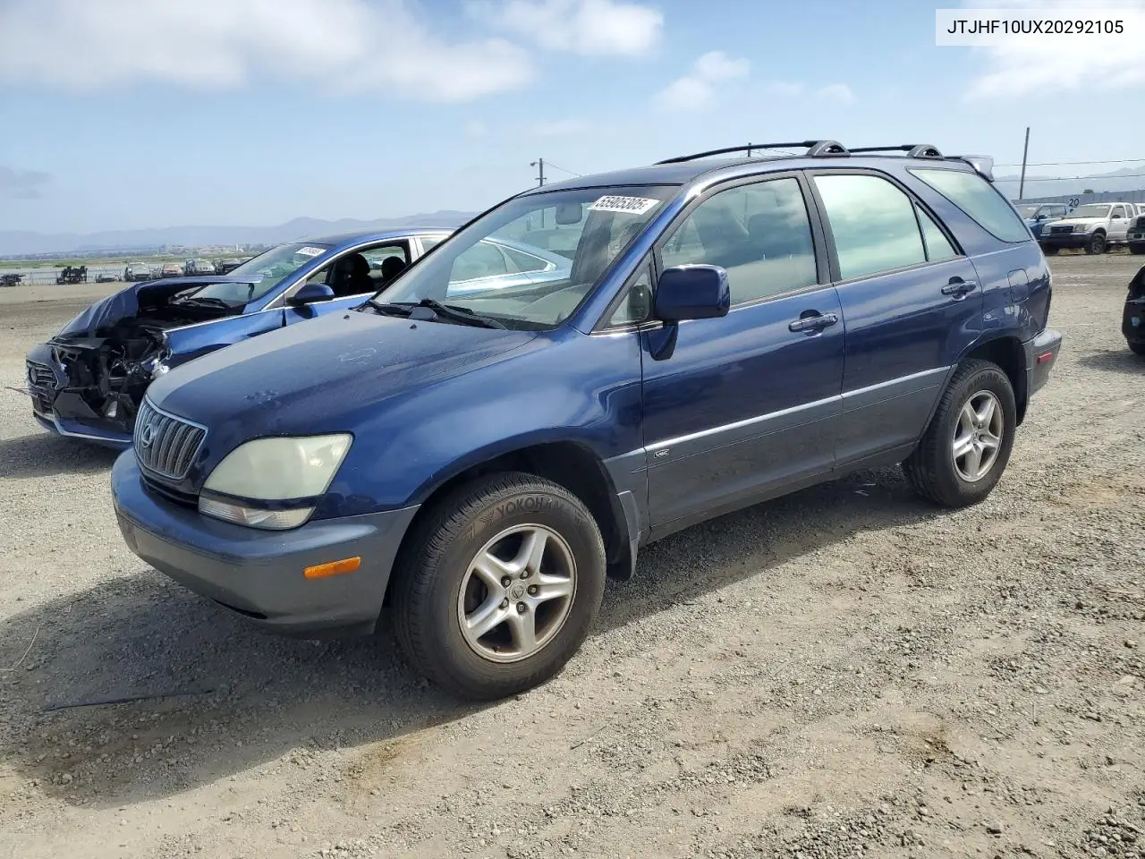 2002 Lexus Rx 300 VIN: JTJHF10UX20292105 Lot: 55905305