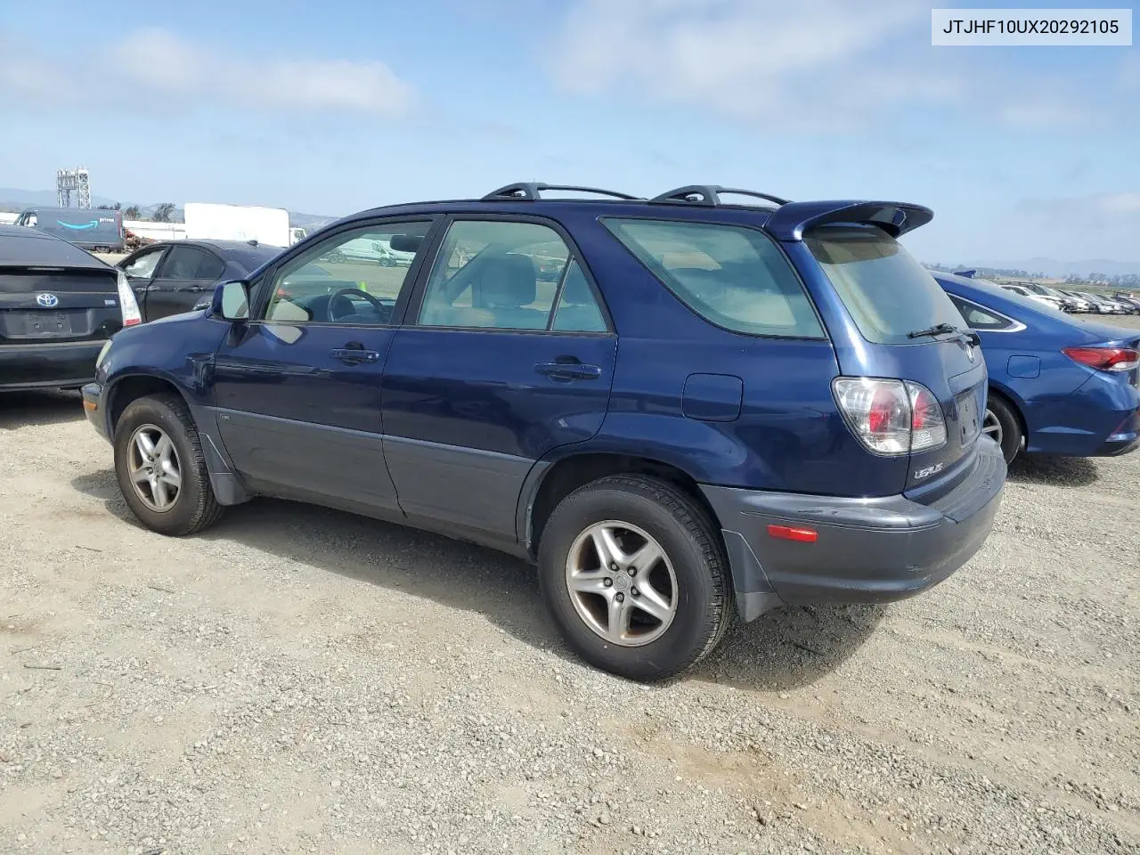 2002 Lexus Rx 300 VIN: JTJHF10UX20292105 Lot: 55905305