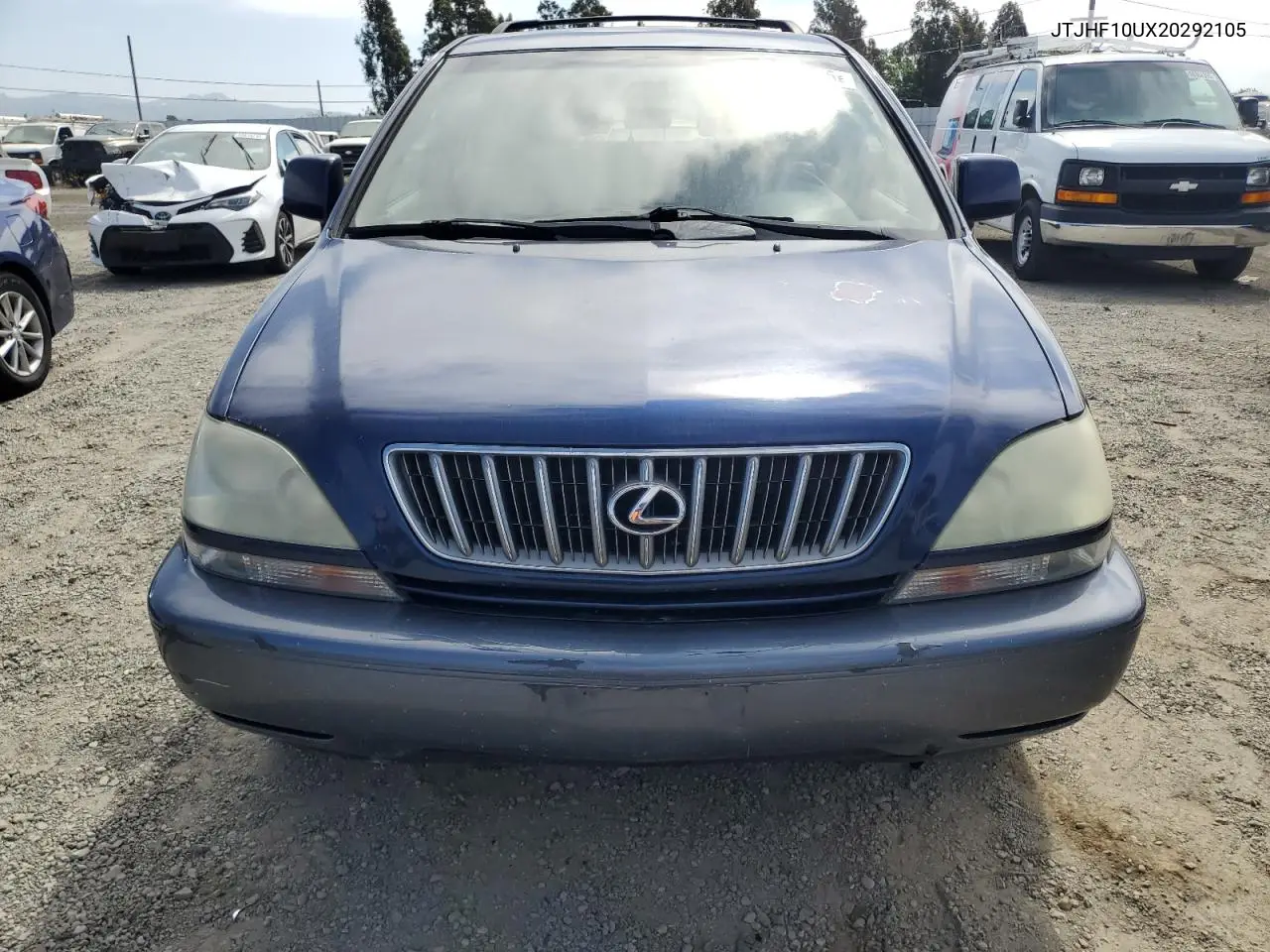 2002 Lexus Rx 300 VIN: JTJHF10UX20292105 Lot: 55905305