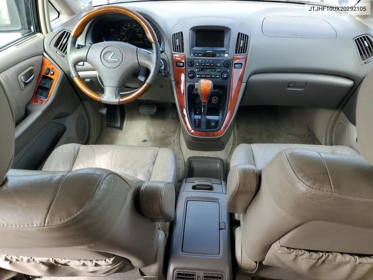 2002 Lexus Rx 300 VIN: JTJHF10UX20292105 Lot: 55905305