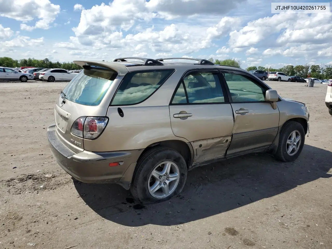 2002 Lexus Rx 300 VIN: JTJHF10U420261755 Lot: 55992045