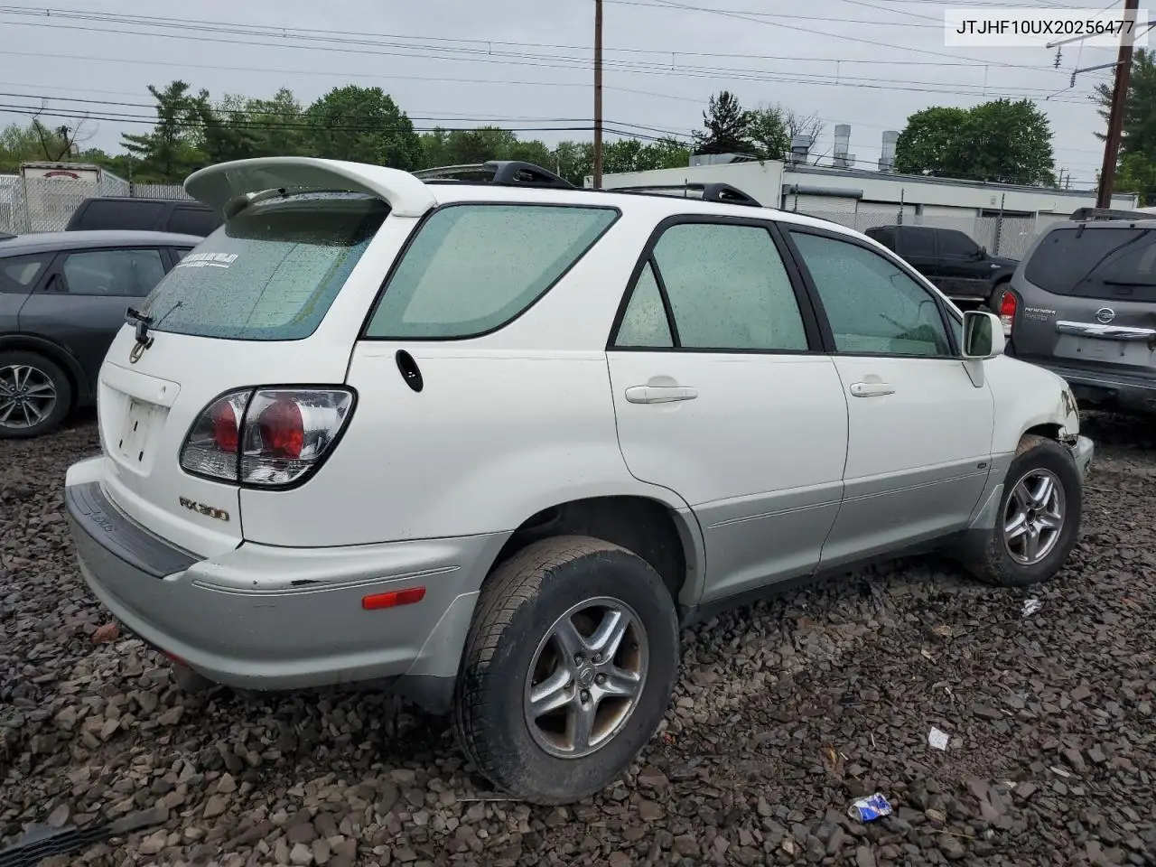 2002 Lexus Rx 300 VIN: JTJHF10UX20256477 Lot: 56170255