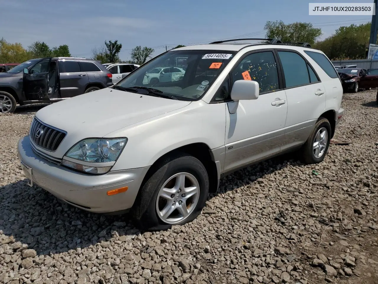 2002 Lexus Rx 300 VIN: JTJHF10UX20283503 Lot: 56414055