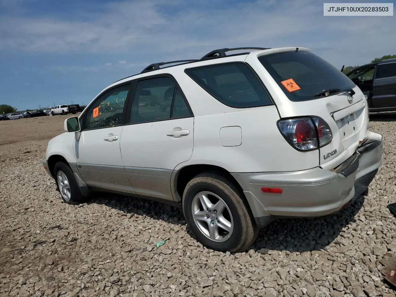 2002 Lexus Rx 300 VIN: JTJHF10UX20283503 Lot: 56414055